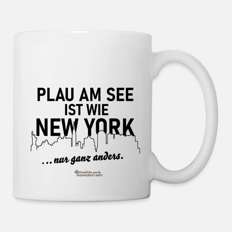 Plau am See - Tasse - Weiß