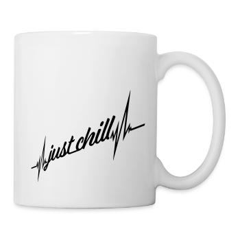 Just Chill Frequency Pulse - Mug - white - Right