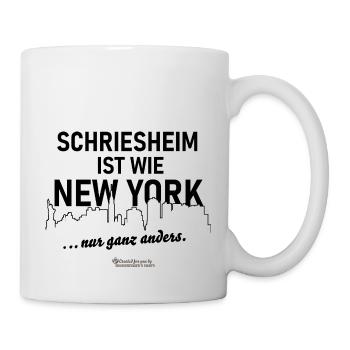 Schriesheim - Tasse - Weiß - Rechts