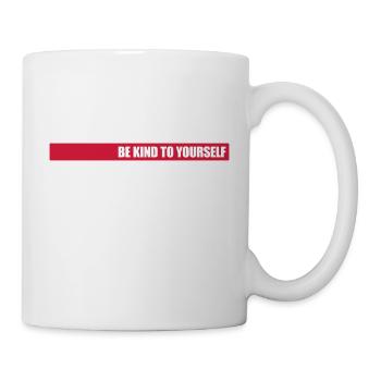 be kind to yourself - Mug - white - Right