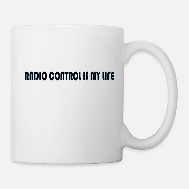 La radiocommande Rc est ma vie - Mug blanc - blanc