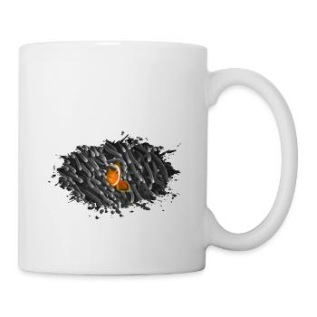 Nemo Clownfish diving tauchen Ozean - Tasse - Weiß - Rechts