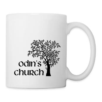 Church of Odin - nordic gods - Mug - white - Right