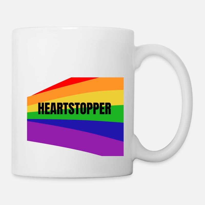HEARTSTOPPER - Tasse - Weiß