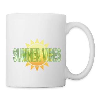 Summer Vibes - Tasse - Weiß - Rechts