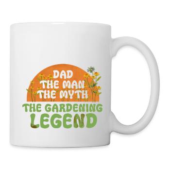 Jardiniers Jardiniers Jardinage Creuser une plante - Mug blanc - blanc - Droite