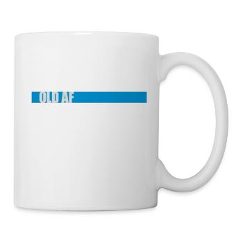 old AF Text Logo - Mug - white - Right