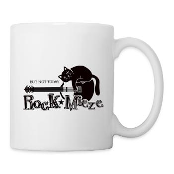 Rock Pussy, Hard Rock, Cat, Cat Mom Gift - Mug - white - Right