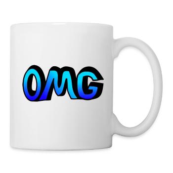 OMG / Oh my Good / Art - Mug blanc - blanc - Droite
