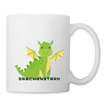 Babysprüche Babykleidung Kinderkleidung - Tasse - Weiß - Rechts
