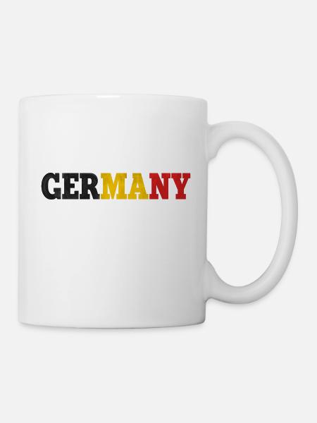 Deutschland - Tasse - Weiß