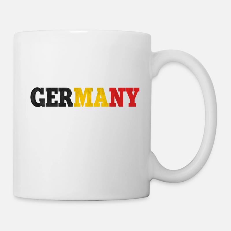 Deutschland - Tasse - Weiß