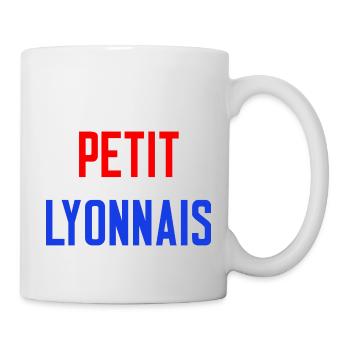 petit lyonnais lyon enfant bébé supporter OL - Mug blanc - blanc - Droite
