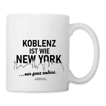 Koblenz - Tasse - Weiß - Rechts