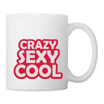crazy sexy cool design - Mug - white - Right