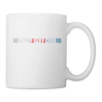 crazy sexy cool design - Mug - white - Right