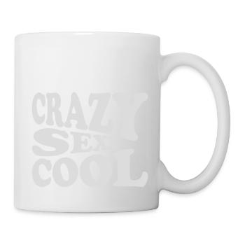crazy sexy cool design - Mug - white - Right