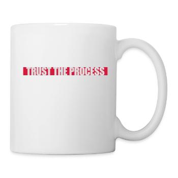 trust the process Quote - Mug - white - Right