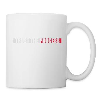 trust the process Quote - Mug - white - Right