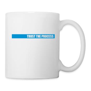 trust the process Quote - Mug - white - Right