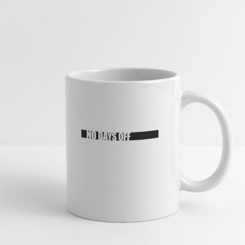 pas de jours de congé devis Mug blanc