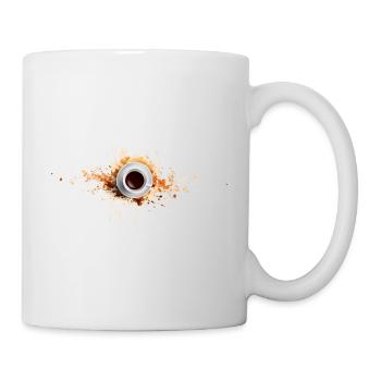 Kaffee!! - Tasse - Weiß - Rechts
