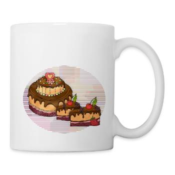 Cake - Mug - white - Right
