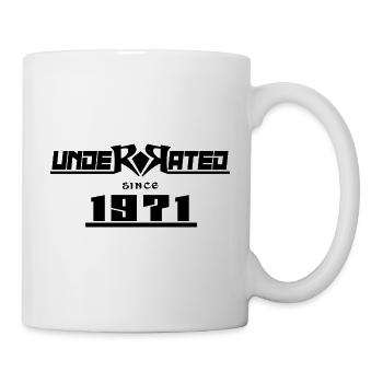 1971 birthday 51 years 51st anniversary underrated - Mug - white - Right