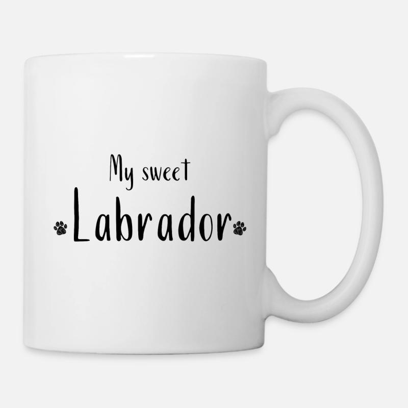Labrador - Tasse - Weiß