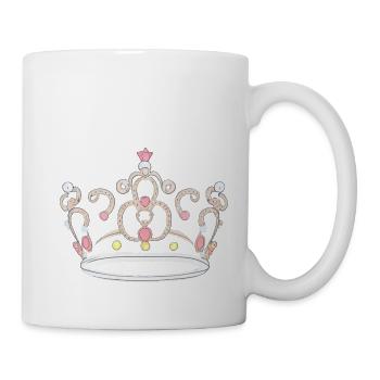 Roi héritier Reine Empereur Majesté - Mug blanc - blanc - Droite