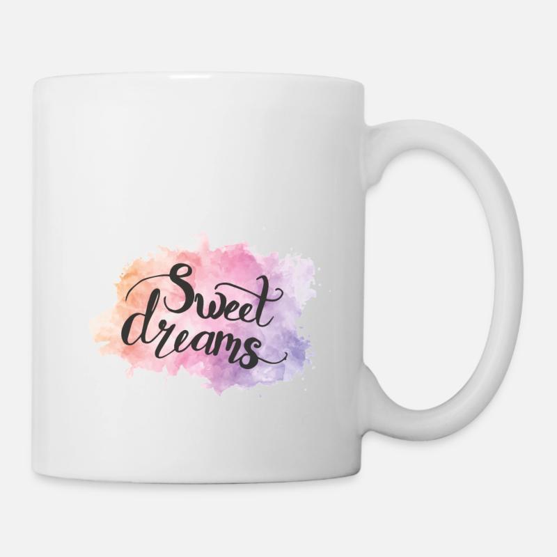 Süße Träume - Tasse - Weiß