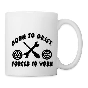 Auto - Tasse - Weiß - Rechts