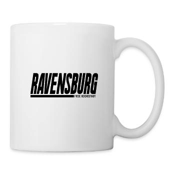 Ravensburg Freie Reichsstadt Oberschwaben - Tasse - Weiß - Rechts