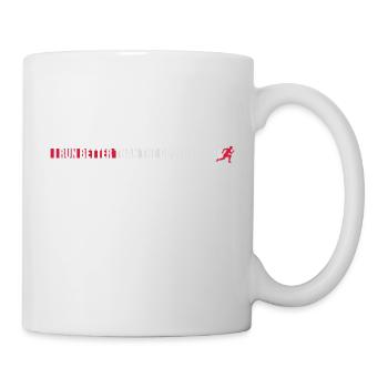 run better than government - Mug - white - Right