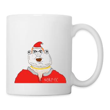 norf fc santa no text - Mug - white - Right