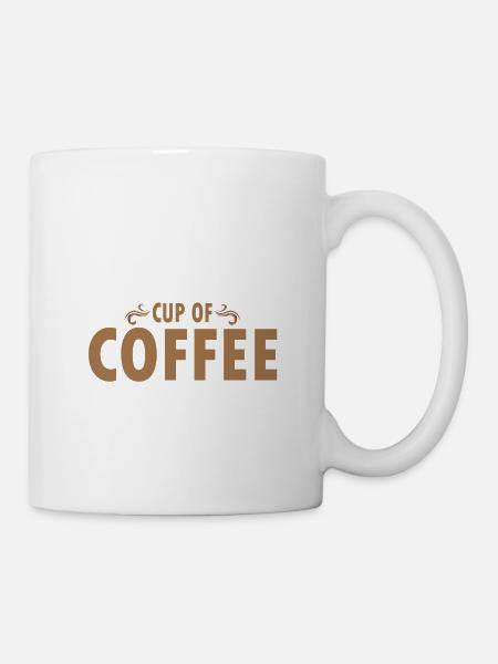 Caféeee neeeded - Mug blanc - blanc
