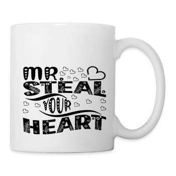 Mr Steal your Heart - Mug - white - Right