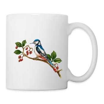 Colorful bird - Mug - white - Right