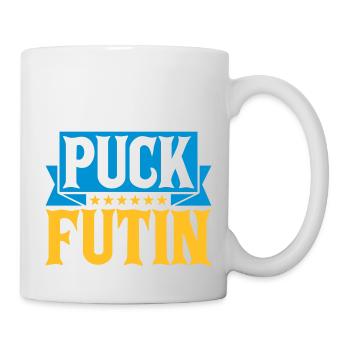 Conception du logo Puck Futin - Mug blanc - blanc - Droite