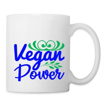 Vegan Power - Mug - white - Right