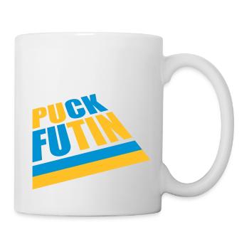 Conception du logo Puck Futin - Mug blanc - blanc - Droite