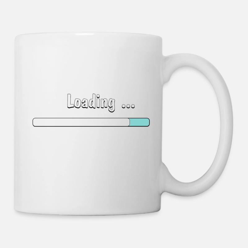 Loading...T-Shirt - Mug - white
