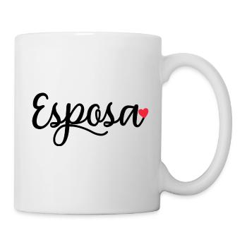 Esposa Cute Wife To Be Bride Couple Wedding Gift - Mug - white - Right