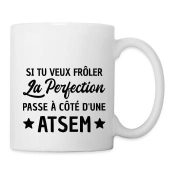 Perfection atsem / cadeau humour atsem - Mug blanc - blanc - Droite