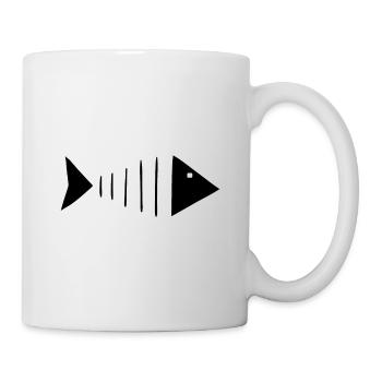 Fish Angler Fischer - Mug blanc - blanc - Droite