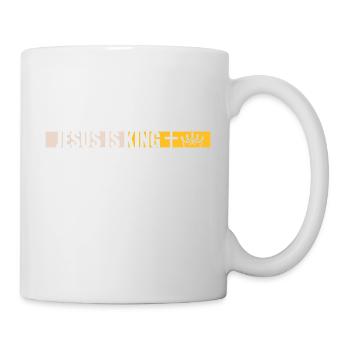 jesus is king Zitat - Tasse - Weiß - Rechts