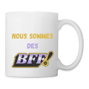 Nous sommes des BFF ! - Mug blanc - blanc - Droite