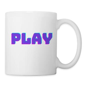 Play - Tasse - Weiß - Rechts