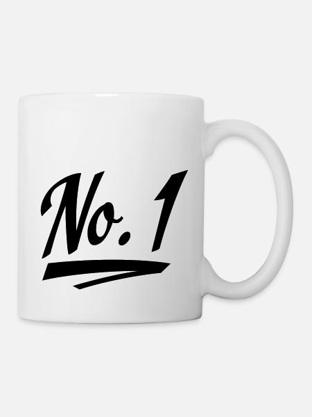 Nummer eins - Tasse - Weiß