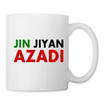 Women life freedom iran - Mug blanc - blanc - Droite